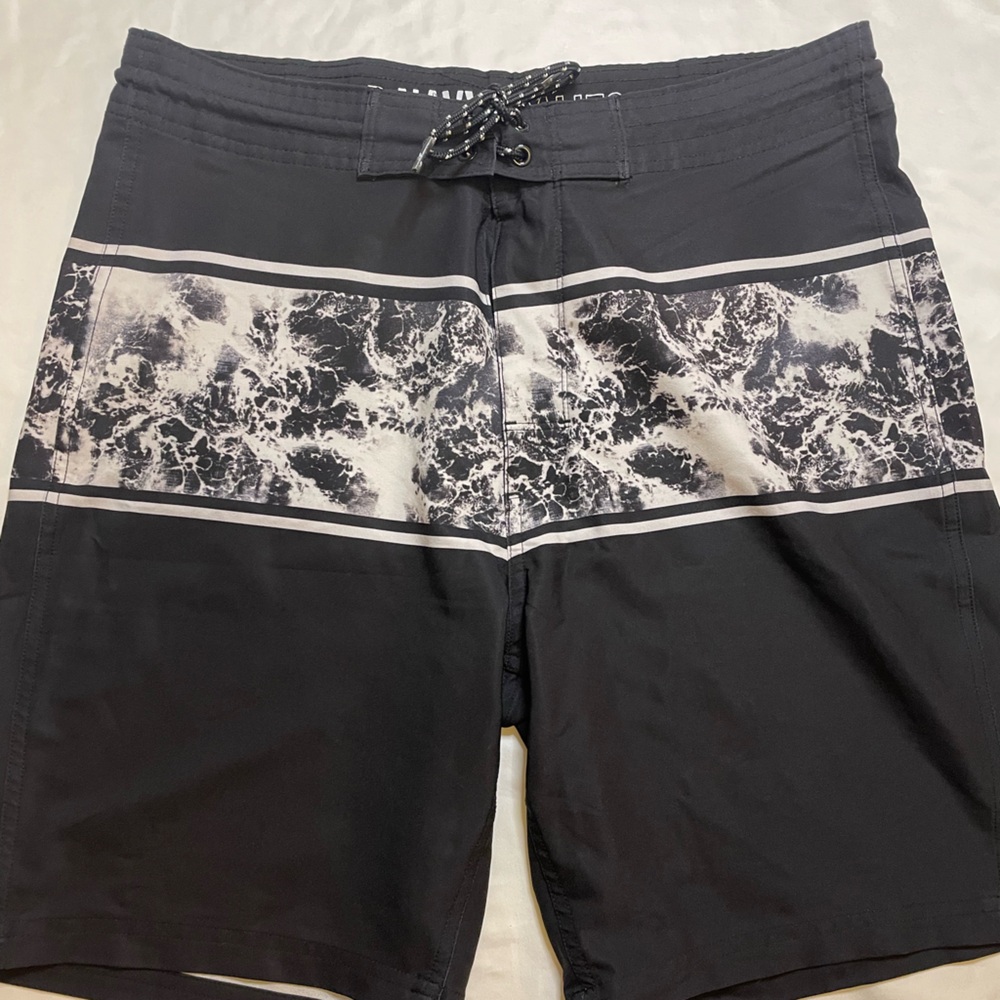 Men’s Old Navy size 32 black swim trunks - Picture 2 of 6